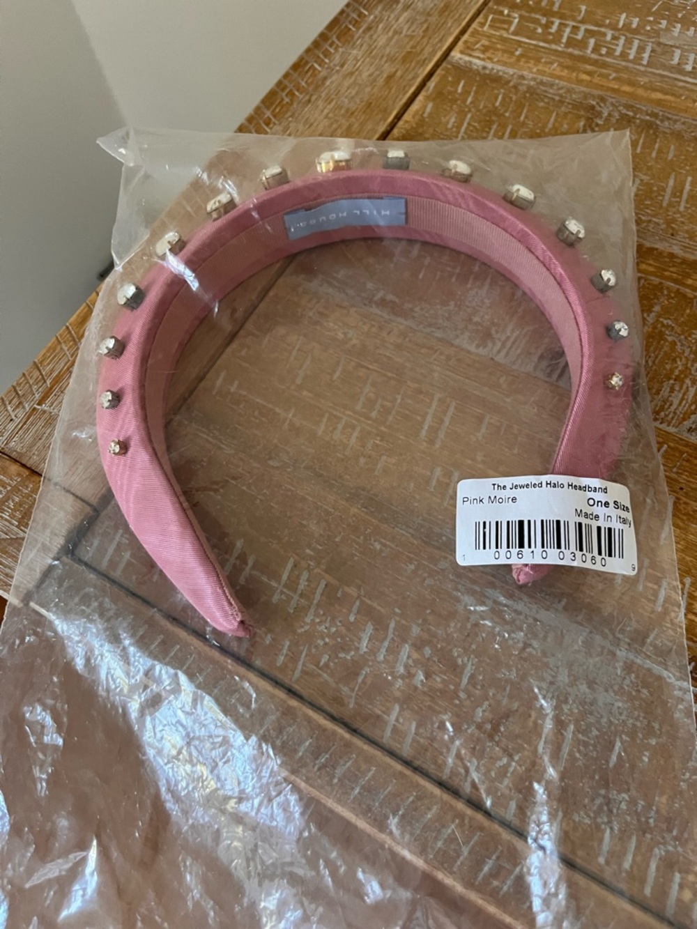 NWT Hill House Home Jeweled Halo Headband - Picture 4 of 8